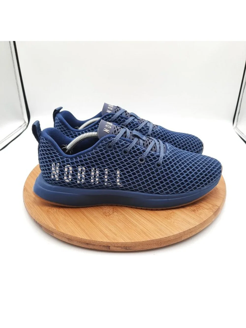 Nobull All Day Mesh Runner Womens 9 Shoes Navy Gum Running Training Gym Sneakers